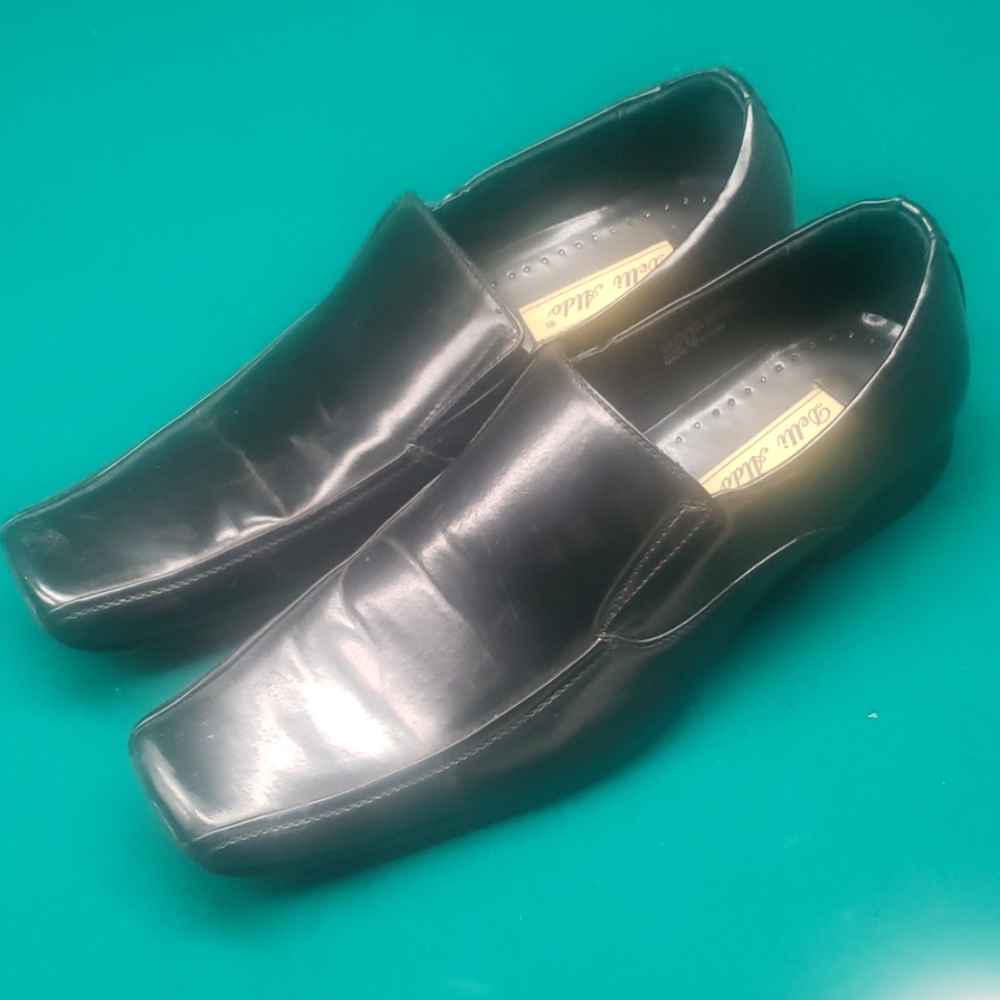 Mens Delli Aldo European Leather Dress shoes sz12